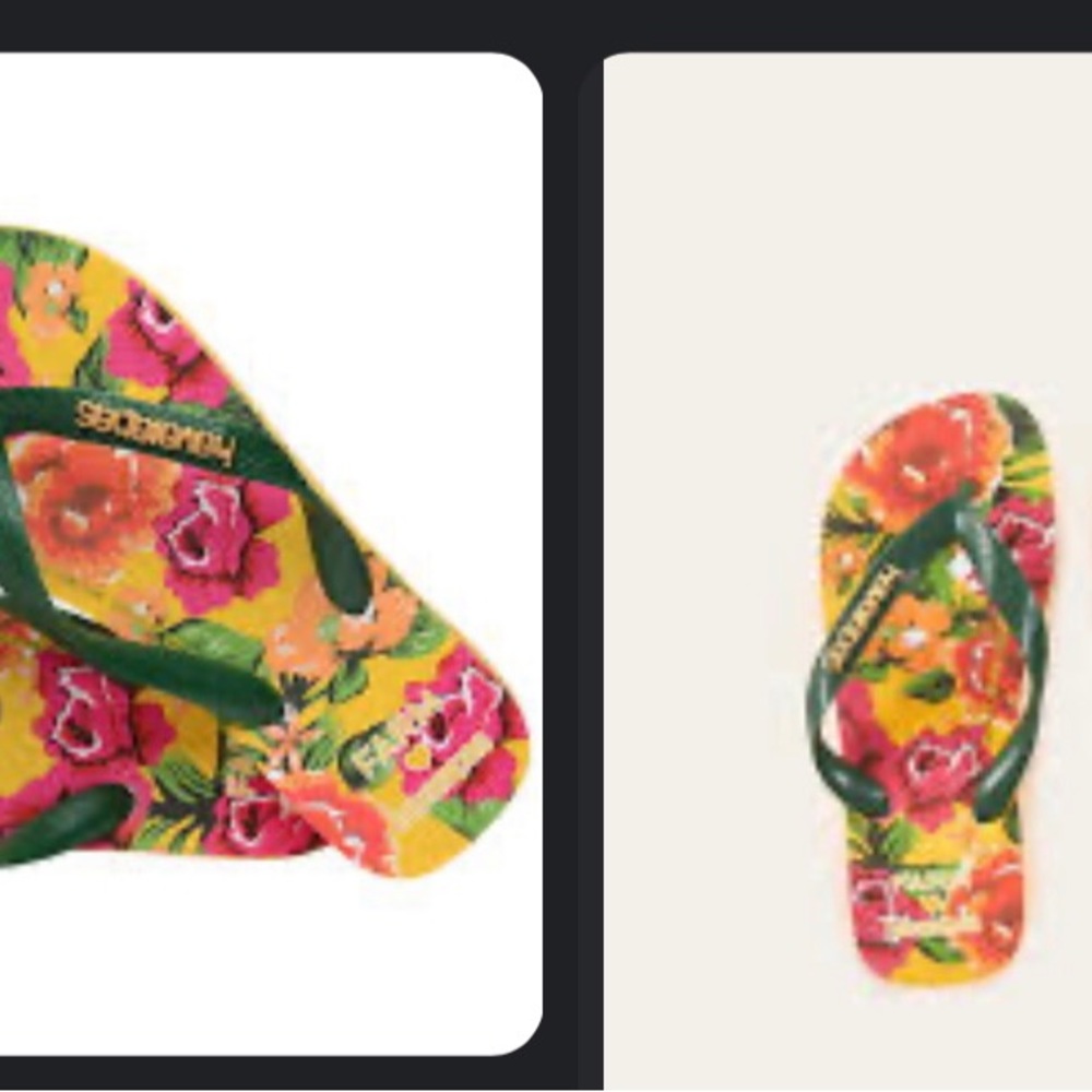 Havianas Farm Rio Yellow Pop sandals - NWT- never worn